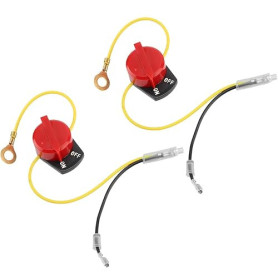 ZAMDOE Interrupteur d'arrêt du Moteur Marche/arrêt pour Honda GX110 GX120 GX160 GX200 GX240 GX270 GX340 GX390 5,5 CV, 6,5 CV, 8