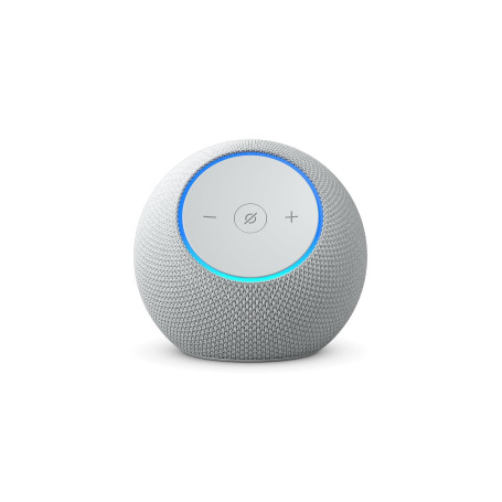 Amazon Echo Dot Max (nouvelle génération) : enceinte avec son qui emplit la pièce et hub connecté intégré, Blanc, avec accès ant