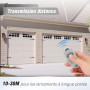 3 Pieces Telecommande Portail, 433,92 MHz Telecommande Porte de Garage, Télécommande C@me Compatible Avec 433,92 MHz Telecommand