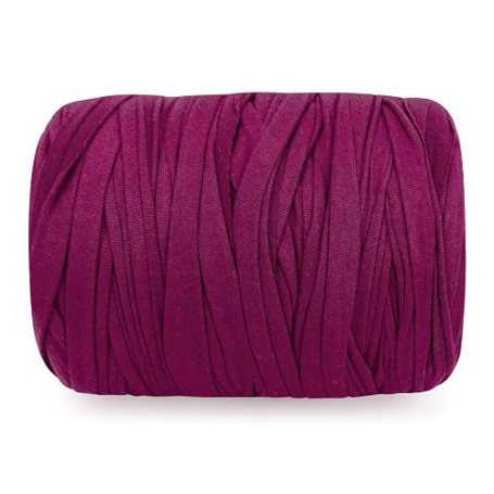G2PLUS Fil Crochet Bordeaux: Fil tee Shirt pour Crochet 300g/100m | Chunky Tshirt Yarn pour Sacs, Paniers, Tapis, Bricolage, Art