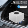 Réservoir de carburant en aluminium 20L, réservoir de course avec capteur de niveau d'huile, réservoir d'essence grande capacité