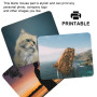 Happysnow Lot de 10 tapis de souris vides pour impression par sublimation, transfert, presse
