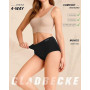 Gladbecke Culotte Femme Bambou Doux - 94% Bambou & 6% Élasthanne, Lot de 5 | Confortable Stretch Slips, Taille Moyenne Élastique