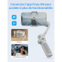 FeiyuTech Vimble 4, Stabilisateur Smartphone Pliable à 3 Axes | Pour VLOG, Reels, YouTube, TikTok et Live Stream, compatible iPh