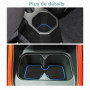 GAFAT Suzuki Ignis 2017-2024 2025 Tapis Antidérapants pour Console Centrale, Ignis 2025 Tapis en Caoutchouc Porte-Gobelet, Boîte