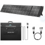 Ecosonique Panneau Solaire Pliable 300W Alimentation MC4 40 V et | Sorties Multiples Chargeur Portable Pour La Plupart Des Centr