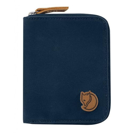 Fjallraven Portefeuille Zip Wallet Unisexe Adulte en Polyester Marron avec Fermeture Éclair et 2 Poches pour Loisirs et Sport