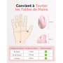 TECKNET Souris Ergonomique sans Fil 2.4G, 4800 DPI Souris Verticale, Rose | 5 Niveaux DPI Réglables, 6 Boutons, Réduction Bruit