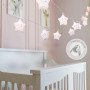 CozyHome Guirlande lumineuse intérieur étoile enfants - 20 LED blanc chaud | 6 mètres I Avec fiche I Guirlande lumineuse chambre