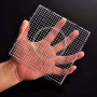 H&W Lot de 4 grands panneaux perforés transparents de 5 mm, avec 4 papiers cadeau (WA3-Z1)