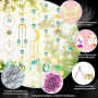 VEEKAY 402 Pièces Kits de Fabrication de Attrape-Soleil,DIY Cristal Suncatchers,Pendentif Cristal à Suspendre Attrape-Lumière,po