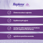 REPLENS - Gel Vaginal, Traitement des Odeurs, Rééquilibre le pH, Sans Hormones, Sans Parfum, Lot de 3 Unidoses