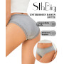 Sth Big Culotte Femme Coton avec Dentelle Slip Confort Lot de 6 | Lingerie Femme Dentelle,Slip Femme Coton,Sous Vêtements Femme 