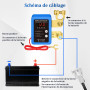 Coupe Circuit Batterie 12V, Coupe Circuit, Disjoncteur de Batterie Télécommandé Sans Fil, Interrupteur D'arrêt Automatique avec 