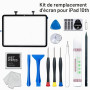 Pinsinholy Pour iPad 10 (10e génération) 2022, écran 10,9", verre tactile de rechange pour 10e génération A2696 A2757 A2777 avec