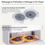 JONR T5 Pro Robot Aspirateur Laveur, 8000Pa Robot Aspirateur avec Station, Serpillière Extensible Automatique de Vidange Lavage