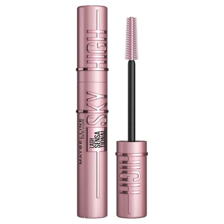 Maybelline New York Sky High Mascara Volume Intense Very Black 7,2ml | Extraits bambou et fibres, Brosse flexible capture chaque