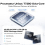 Luzglo P12 Android 16 Tablette 12 Pouces, 48Go RAM+128Go ROM/2To TF, T7280 Octa-Core, IPS 2.4K, 120Hz, 10000mAh/18W, WiFi5, 8MP+