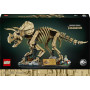 LEGO Jurassic World Les fossiles de Dinosaure : Le tricératops 77985 | Set pour adulte, déco DIY pour étagère, minifigurine de D