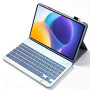Coque Clavier pour Lenovo Idea Tab 11" /Tab M11/K11 AZERTY Français,Violet | Keyboard Bluetooth sans Fil avec Magnétique Cover p