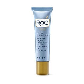 RoC - Multi Correxion Unifier + Lifter Crème pour les Yeux - Traitement Anti-âge - Avec Complexe Hexyl-R et Niacinamide - 15 ml