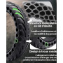Monuary 2 Pièces Pneus Pleins 8,5 x 2,0 (50/75-6.1) pour Trottinette Électrique – Increvables, Structure Nid d’Abeille, Sans Ent