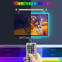 Tenmiro Ruban Led 30m,Led Chambre,Bande Led Autocollant Contrôlé par APP&Avec télécommande 44 touches, Pliable, Multicolore, Tim