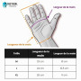 Tactical Tools Gants anti-coupures de niveau 5 pour la police - Gants de travail - Idéal comme gants anti-coupures pour police /