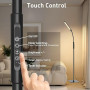 Mojimdo 120 LED Lampadaires, Lampe sur Pied à Commande Tactile [3 modes de couleur et 10 niveaux de luminosité] lampe de lecture