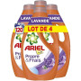 Ariel Simply Lessive Liquide, 120 lavages (4x30), Parfum Lavande, Propre et Frais, Choix économique, Fabriqué en France