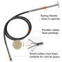 Outil de ramassage flexible de petit calibre 61 cm à quatre griffes pour ramasser des articles dans un espace étroit Outil de ra