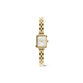 Daniel Wellington Quadro Montres 15,4 x 18,2 316 L Acier Inoxydable avec PVC plaqué Or