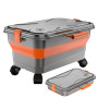 Geteawily Réservoir d'eau pour Nettoyeur Haute Pression, Réservoir Organisateur 22 litres pour Lavage Auto, Conteneur Pliable de