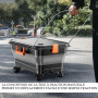 Geteawily Réservoir d'eau pour Nettoyeur Haute Pression, Réservoir Organisateur 22 litres pour Lavage Auto, Conteneur Pliable de