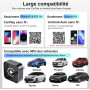 Adaptateur CarPlay sans Fil | Instantané, Zéro Latence, Plug & Play | Profitez d’une connexion CarPlay instantanée, stable et sa