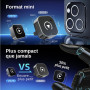 Adaptateur CarPlay sans Fil | Instantané, Zéro Latence, Plug & Play | Profitez d’une connexion CarPlay instantanée, stable et sa