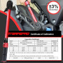 ATsafepro Clé Dynamométrique 3/8 Pouce, 5-60 Nm Cle Dynamometrique Velo Avec Adaptateur 3/8" Vers 1/4"&1/2" et Rallonge de 15 cm