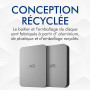 LaCie 5ToMobile Drive | USB-C (STLP5000400) | HDD portable, sauvegarde un clic. Essai Adobe CC. Garantie 3 ans + Rescue