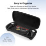 TicEaik 14 en 1 Accessoires pour PlayStation Portal, Étui de Transport pour PS Portal avec 2 Protecteurs d'écran, 1 Coque de Pro
