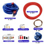 SZHUGEKI 10GA Cable Ampli Voiture, 4.5 Meter Kits de Fils de Caisson | Technologie de Réduction du Bruit Haute Fidélité,Reproduc