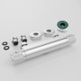 Mitigeur de Douche Thermostatique,Robinet de douche Thermostatique avec arrêt de sécurité à 38°C,Chromé