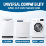 ZCAYJR Nettoyant machine à laver 24 comprimés - Washing machine cleaner anti-calcaire, élimine odeurs et poils d’animaux, entret