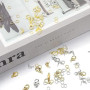 FAYAHAR 346 Pièces Bracelet Fermoir, Attaches et Fermoirs pour Bijoux | Deux Couleurs, Inclut Divers Accessoires, Pratiques, Bra