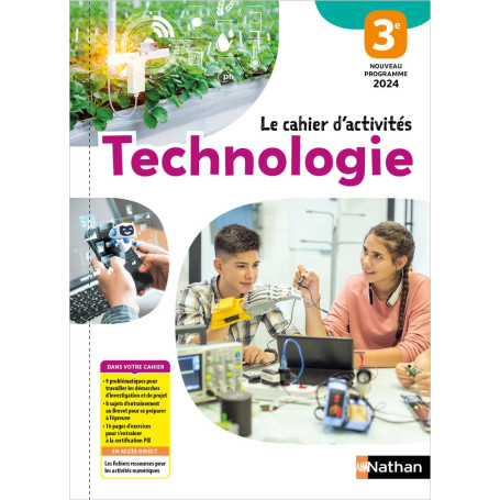Technologie - Cahier d'activités 3ème