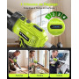 Taskstar Pistolet Silicone Electrique Compatible avec Makita-18V Batteries | Pistolet Mastic Electrique avec 1x 2000mAh Batterie