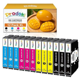 Prodoki pour 604 XL Cartouche Compatible pour Epson pour 604 XL pour Epson XP 2200 XP 2205 XP 3200 XP-3205 XP-4200 XP-4205 Workf