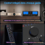 DoukAudio 600W Amplificateur 2/4 canaux : Sélecteur d'enceintes | Amplificateur numérique pour Eversolo DMP-A6 avec entrées XLR-