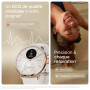 Withings ScanWatch 2, Montre Hybride Connectée, ECG,38 mm, Or Rose | ECG avec détection de FA, score de sommeil, 40+ activités d