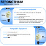 Strongthium Tête de Débroussailleuse Speed Feed 400 pour Echo SRM225 PAS225/remplacement compatible avec Shindaiwa, Husqvarna, R