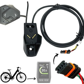 F26 Support d'affichage KIOX original + unité de changement de vitesse pour vélo électrique, unité de commande, bouton-poussoir,